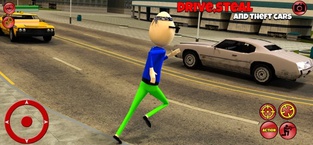 Baldi Stickman Hero Crime City