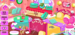 Princess room cleanup games