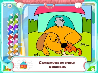 Color by Numbers - Dogs +