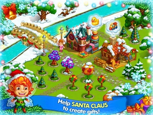 New Year Farm of Santa Claus