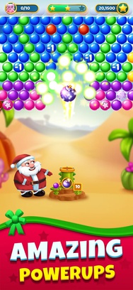 Christmas Games - Bubble Pop