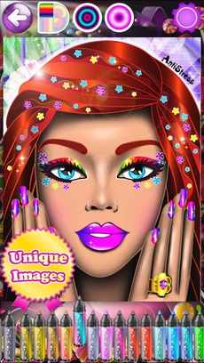 Candy Princess Adult Coloring