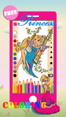 Princess Fairy Coloring Book Free Games For Kids 1