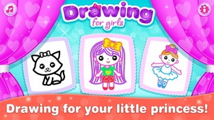 Games for Girls! Kids Drawing!