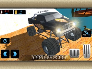 Beach Monster Truck: Extreme 4x4 Drive