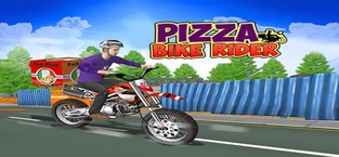 Pizza Delivery Bike Rider