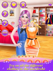 Hair Styles Fashion Girl Salon: Spa, Makeup & Dress Up Beauty Game for Girls