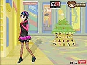 Emo Shopping Dress Up - flash game play online at 