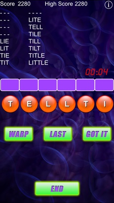 Word Warp - A Word Puzzle Game