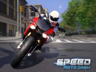 Speed Moto Dash:Real Simulator