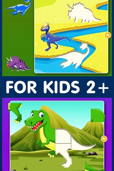 Kids Dinosaur Puzzle Games: Toddlers Free Puzzles
