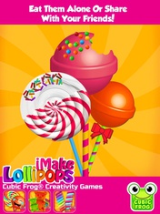 Candy Maker Food Games-iMake Lollipops for Kids