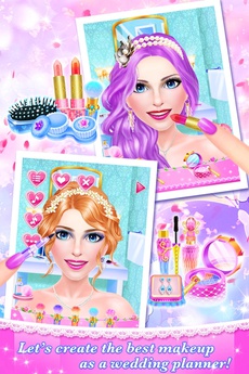 Celebrity Wedding Planner - Bridal Makeover Salon: SPA, Makeup & Dressup Beauty Game for Girls