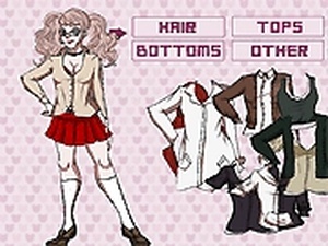 Junko Enoshima Dress-Up - flash game play online at 