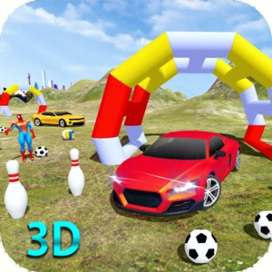 Superhero Cars Stunt Racer