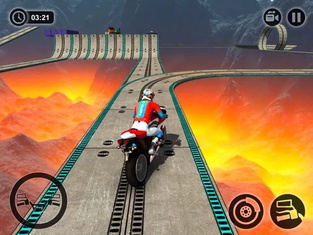 Motorbike Driving Simulator - impossible Tracks 3D