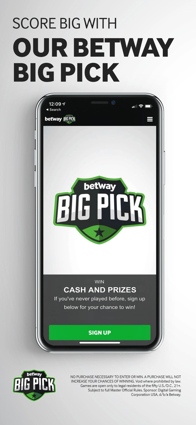 Betway Big Pick by Digital Gaming Corp USA