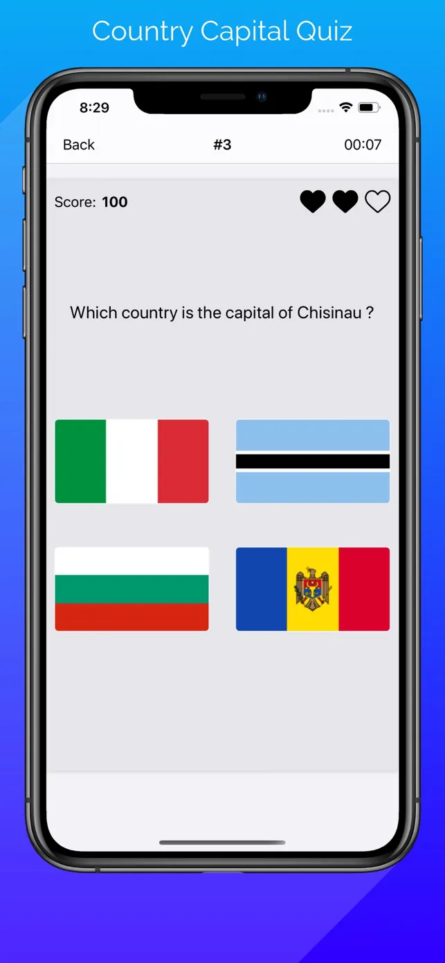 Country Capital - Country Flag Match IV Quiz - By JollyTee