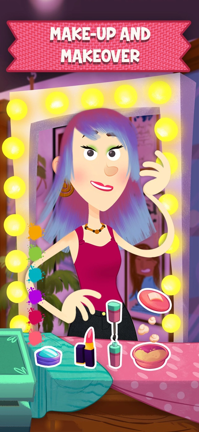 Hair Salon games for girls 5+ - iPhone/iPad game play online at 