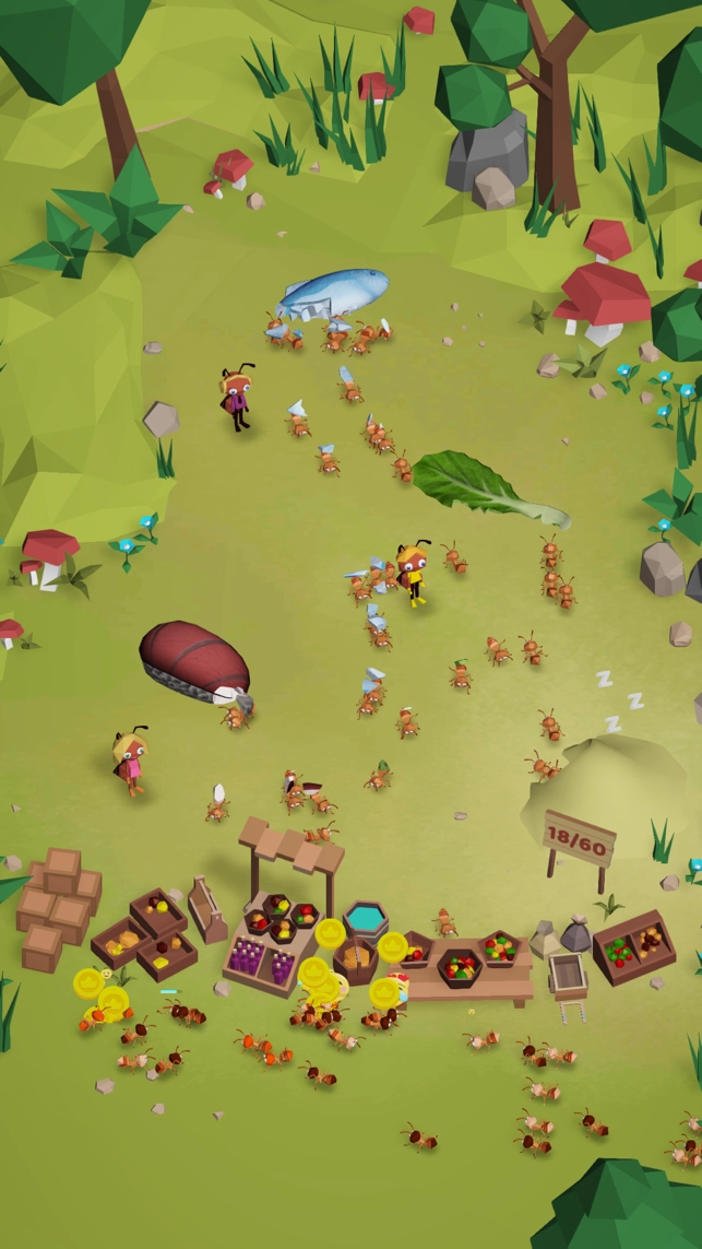 Ants Manager - Colony Tycoon - iPhone/iPad game play online at 