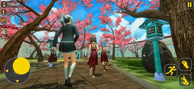 Your anime high school girl  play online for free on Yandex Games