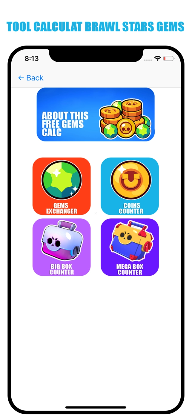 Gems Calc For Brawl Stars Iphone Ipad Game Play Online At Chedot Com - brawl stars free mega box