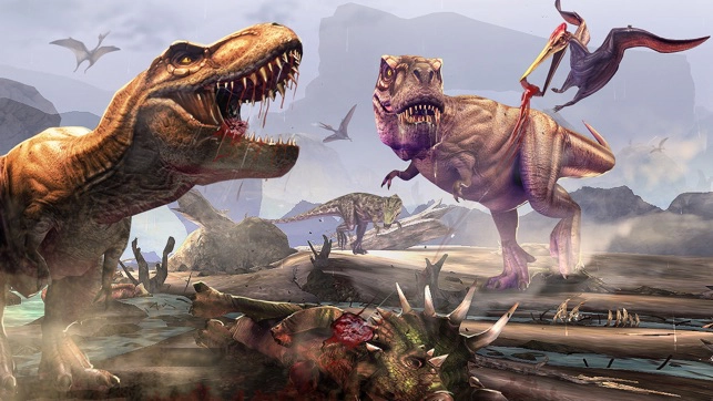 Dino Hunter: Deadly Shores - iPhone/iPad game play online at 