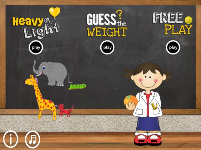 Heavy Or Light The Science Weighing Game Iphone Ipad Game Play Online At Chedot Com