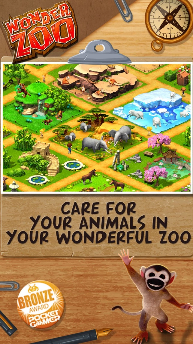 Wonder Zoo - Animal Rescue! - iPhone/iPad game play online at 