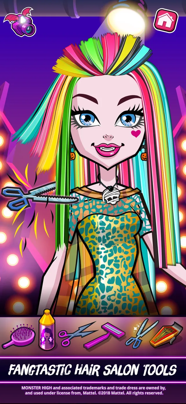 Monster High™ Beauty Shop - تلعب لعبة iPhone/iPad على الإنترنت على  