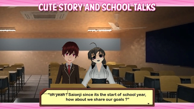 Anime Story in School days - iPhone/iPad game play online at 