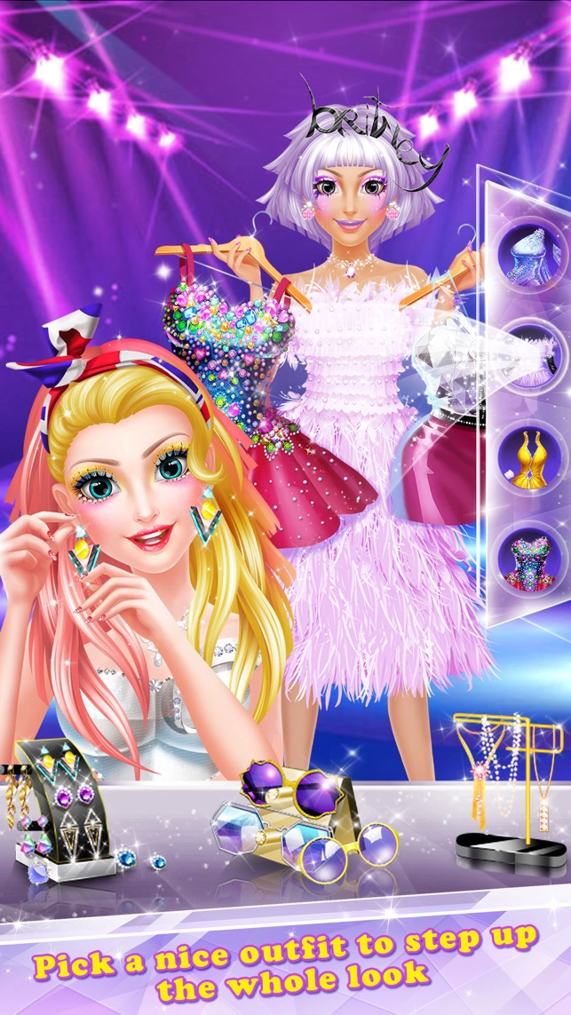 Superstar Hair Salon ~ Girls - iPhone/iPad game play online at 