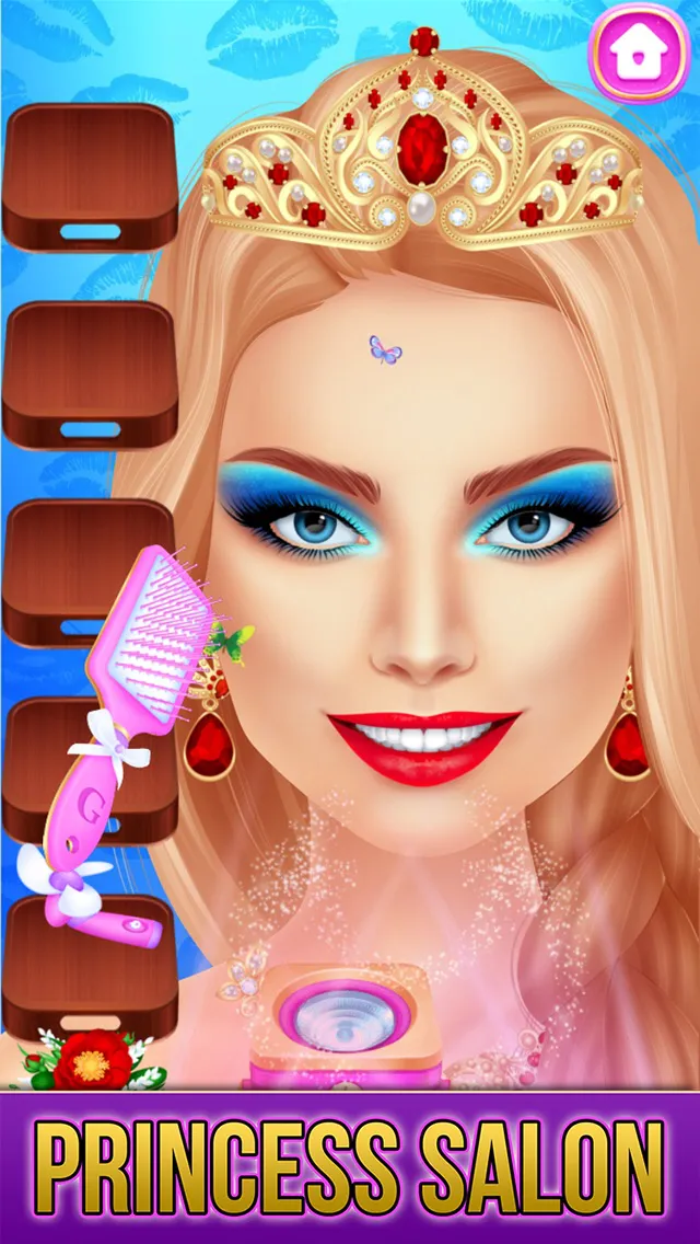 Make Up & Hair Salon Makeover - تلعب لعبة iPhone/iPad على الإنترنت على  