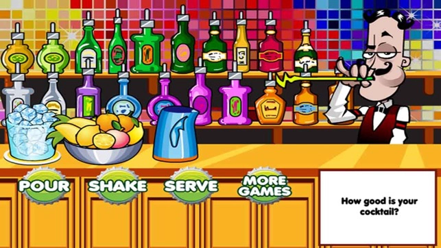 romantisch pizza fantoom Crazy Cocktail Master : Bartender Cocktail Mixing Game - iPhone/iPad game  play online at Chedot.com