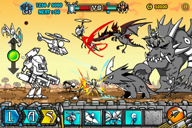 Cartoon Wars 2: Heroes - iPhone/iPad game play online at 