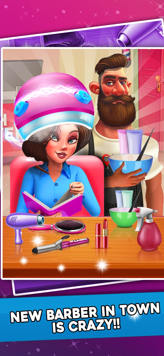 Virtual Stylist Hair Cut Game - iPhone/iPad game play online at 