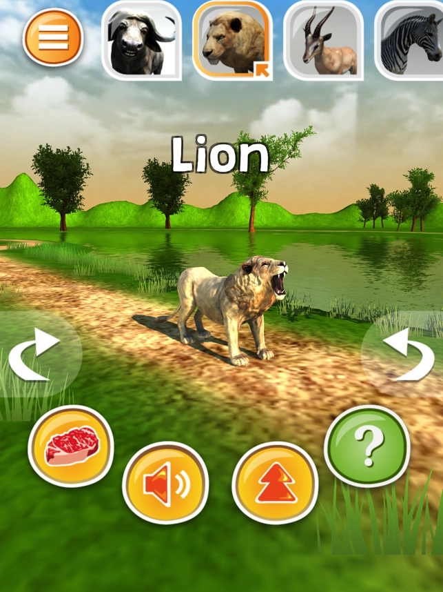 Animal Simulator 3D-Lion etc. - iPhone/iPad game play online at 