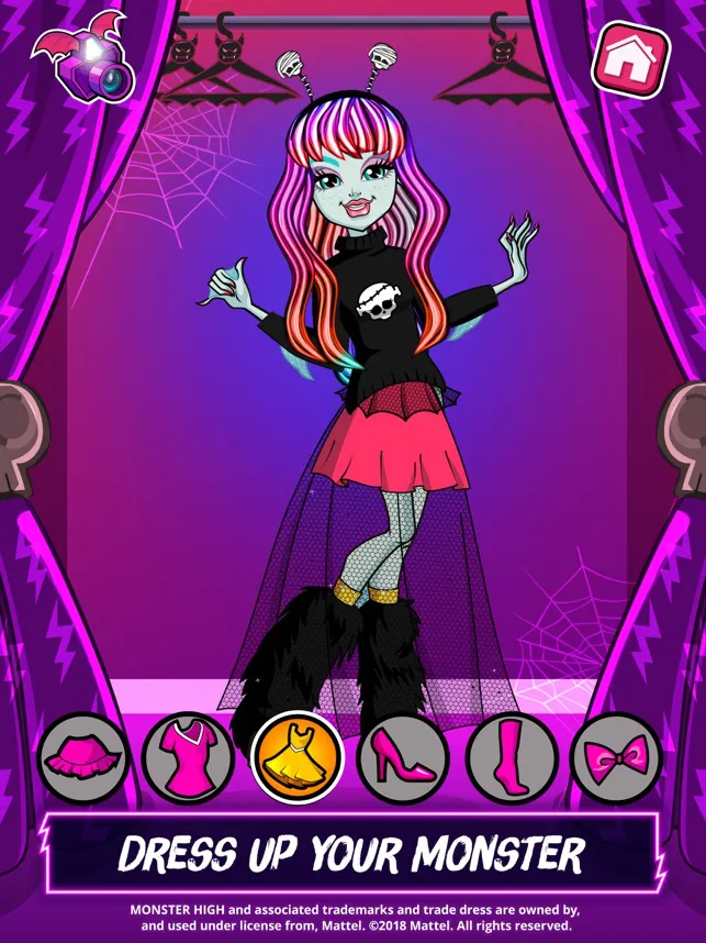 Monster High™ Beauty Shop - تلعب لعبة iPhone/iPad على الإنترنت على  