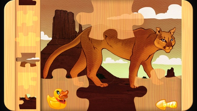 Amazing Wild Animals Jigsaw Puzzles - The animal puzzle game for kids lite  - iPhone/iPad game play online at 