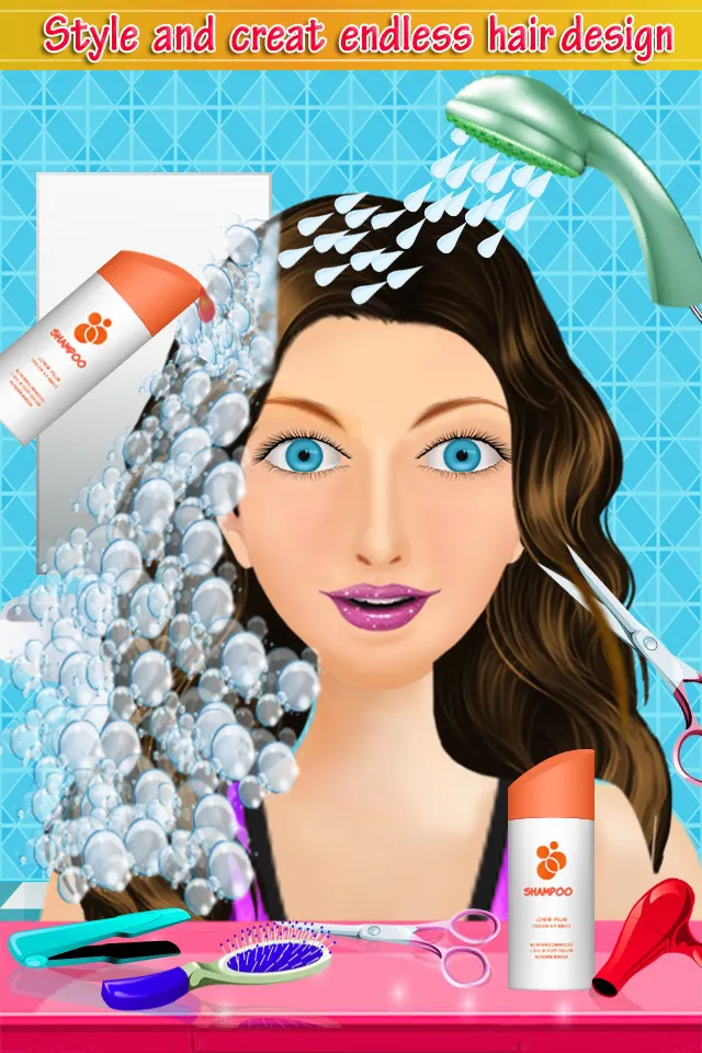 Princess Hair Styles Hair Salon - iPhone/iPad game play online at 