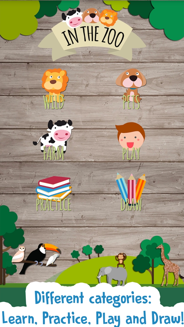 Kids Zoo Game: Preschool - iPhone/iPad game play online at 